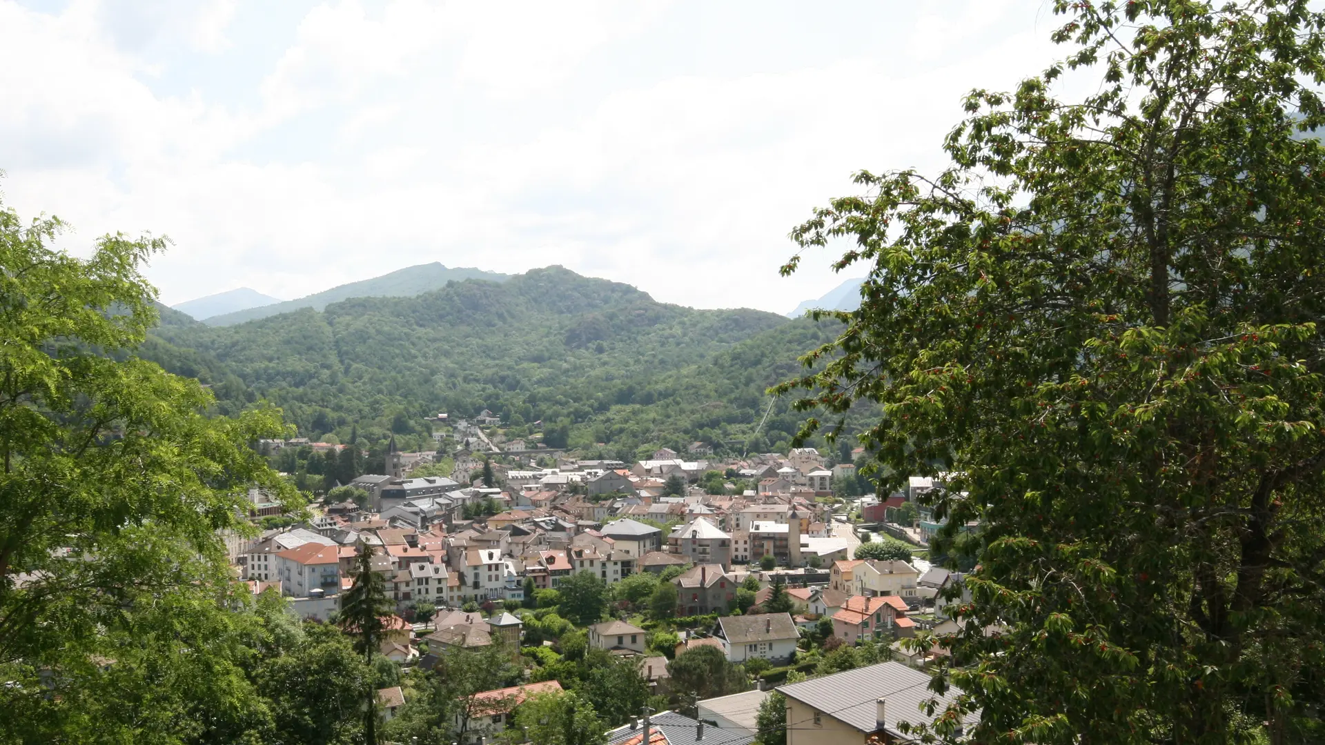 vue sur ax les thermes