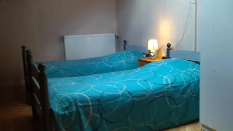 Planvanel : chambre au 2ème étage 2 lits de 90