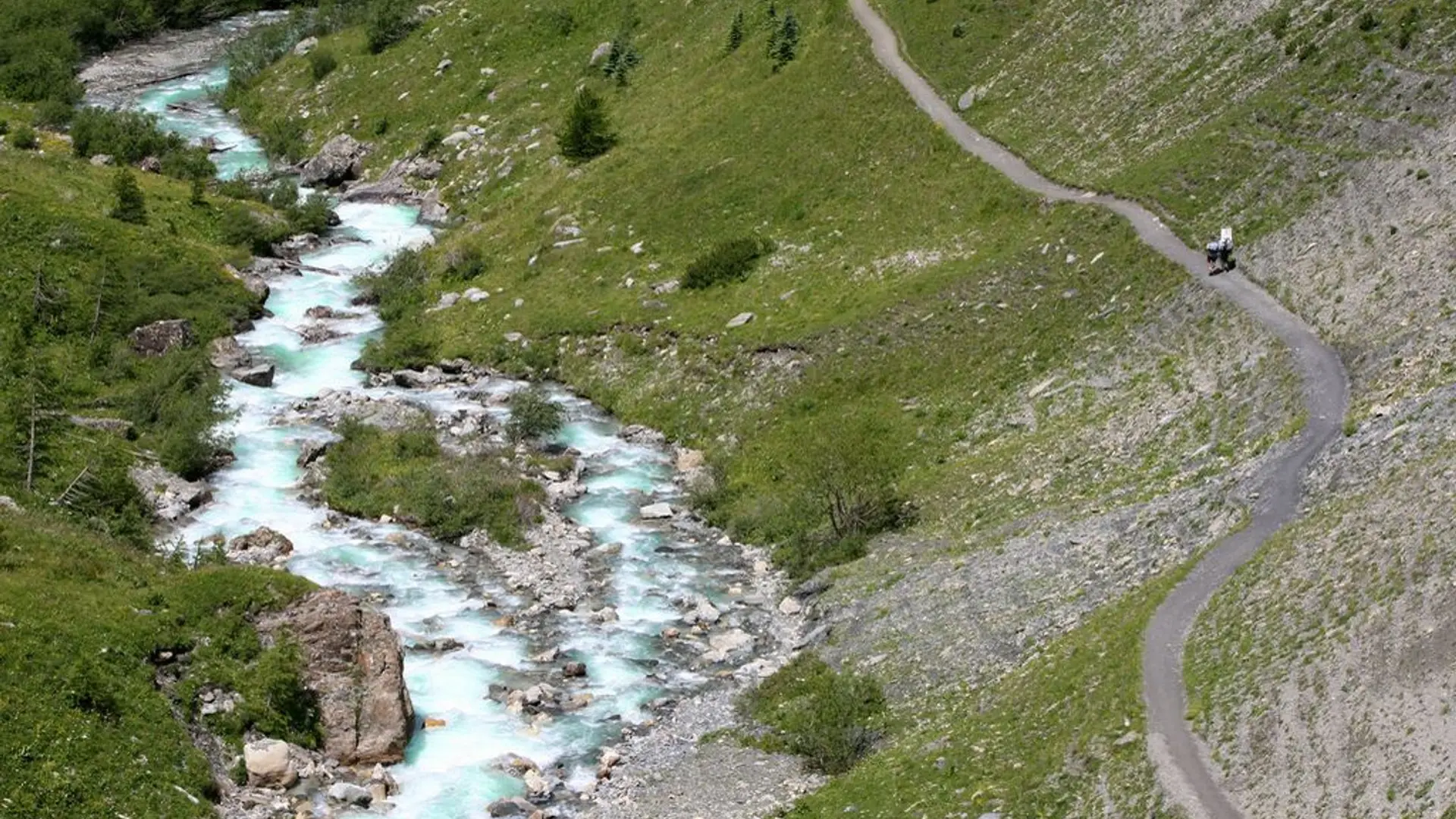 Le torrent de la Romanche
