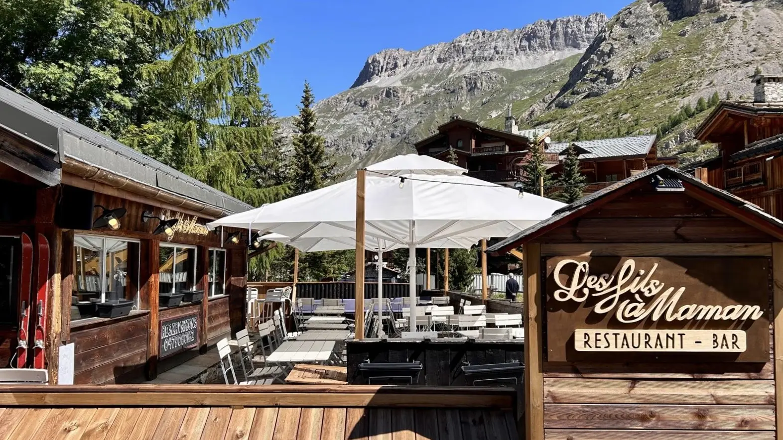 Terrasse-Les Fils à Maman_Val d'Isère
