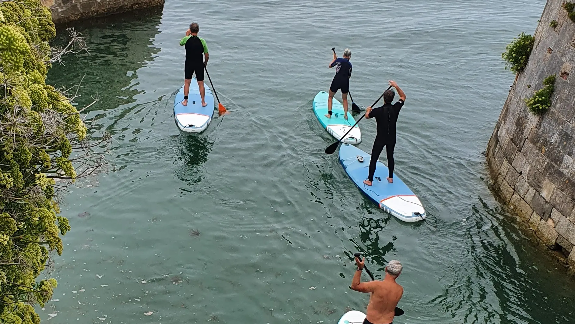 Paddleboarding trip