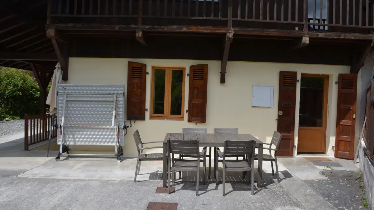 La terrasse de la façade Sud