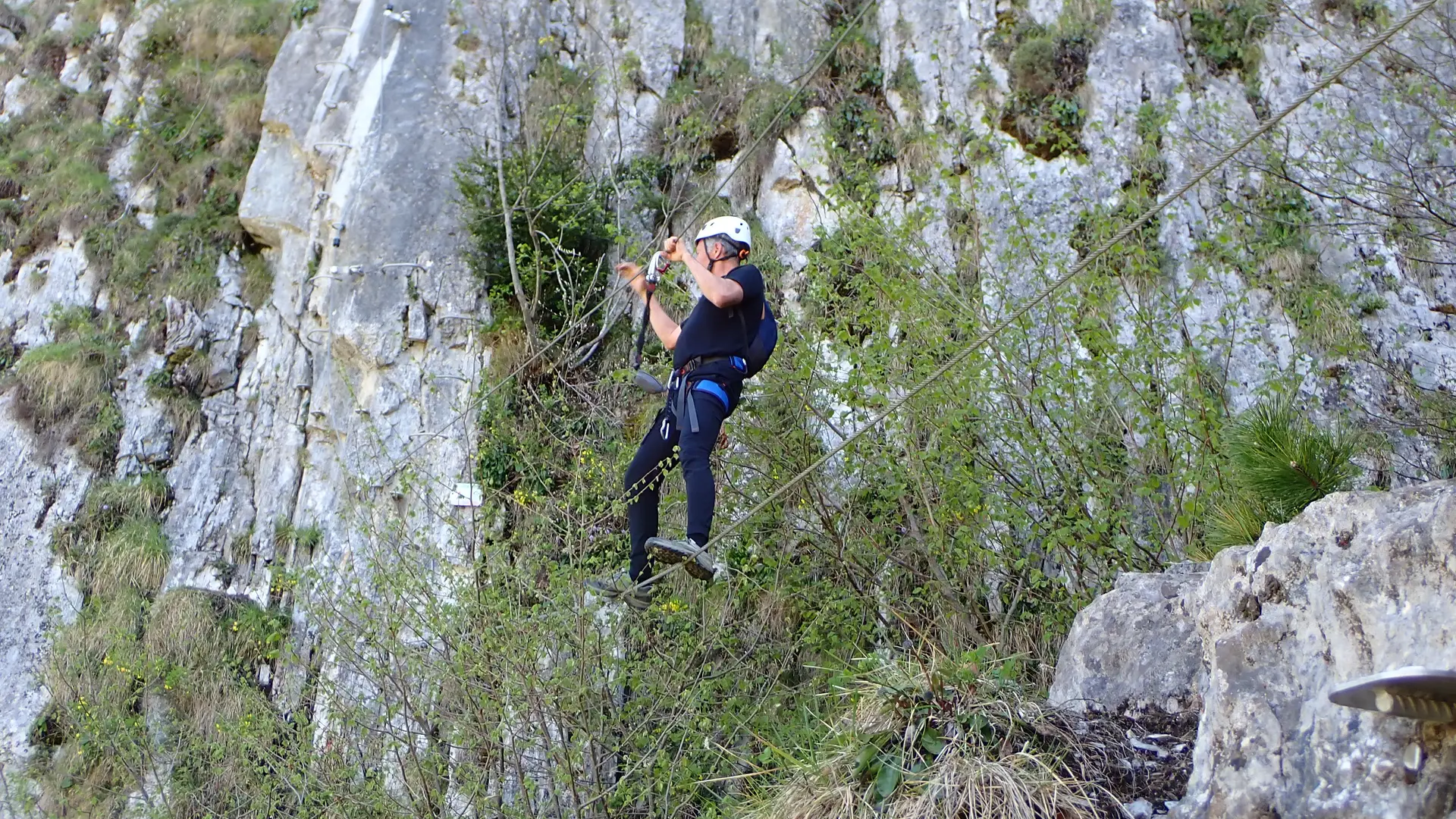 via ferrata face Nord de Vicdessos