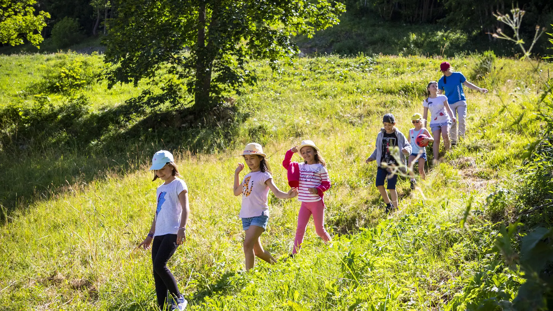 Les sorties nature du club enfants