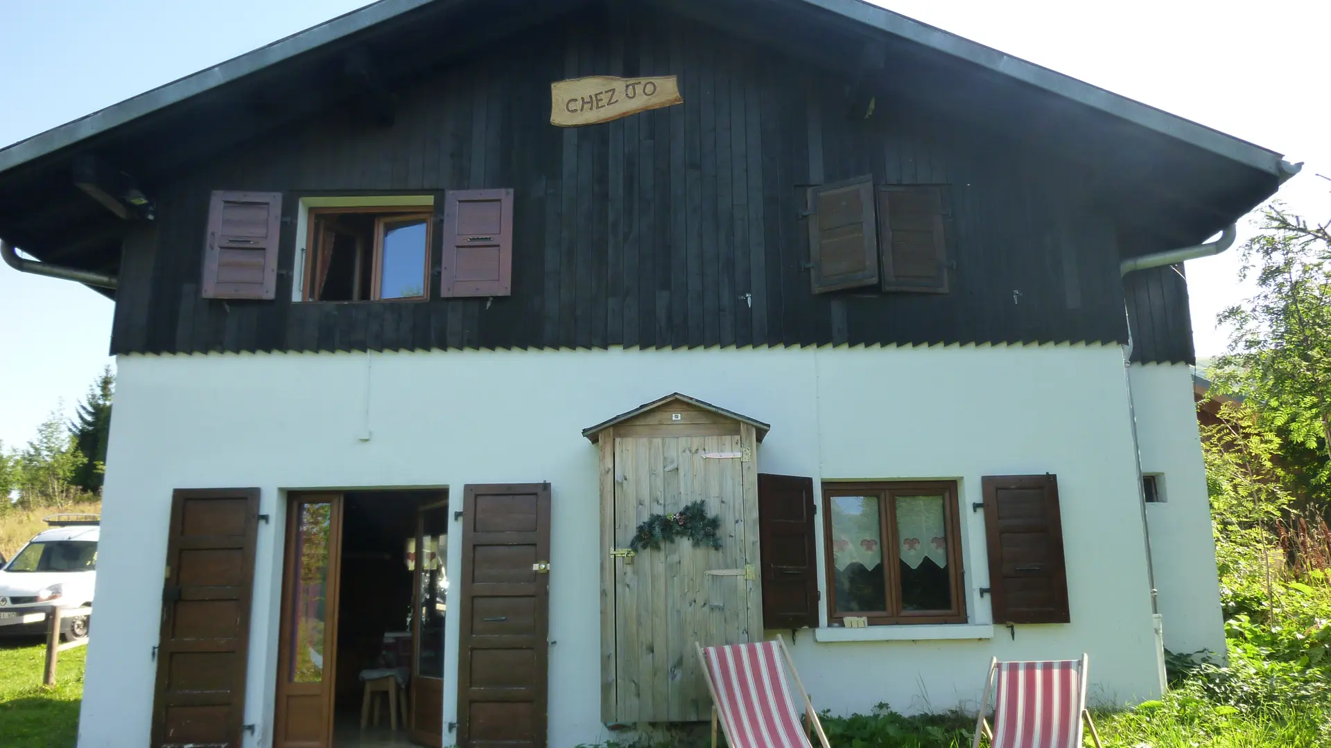 Chalet en été