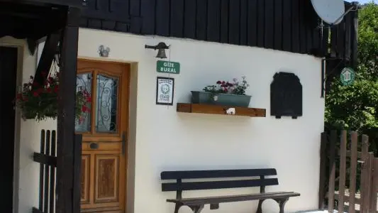 Terrasse devant le gite