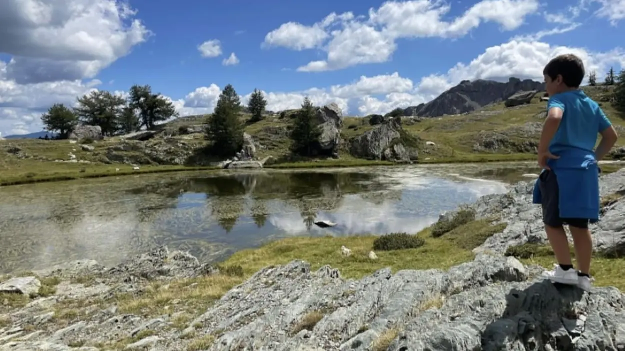 Photo sortie avec enfant Fontanalba