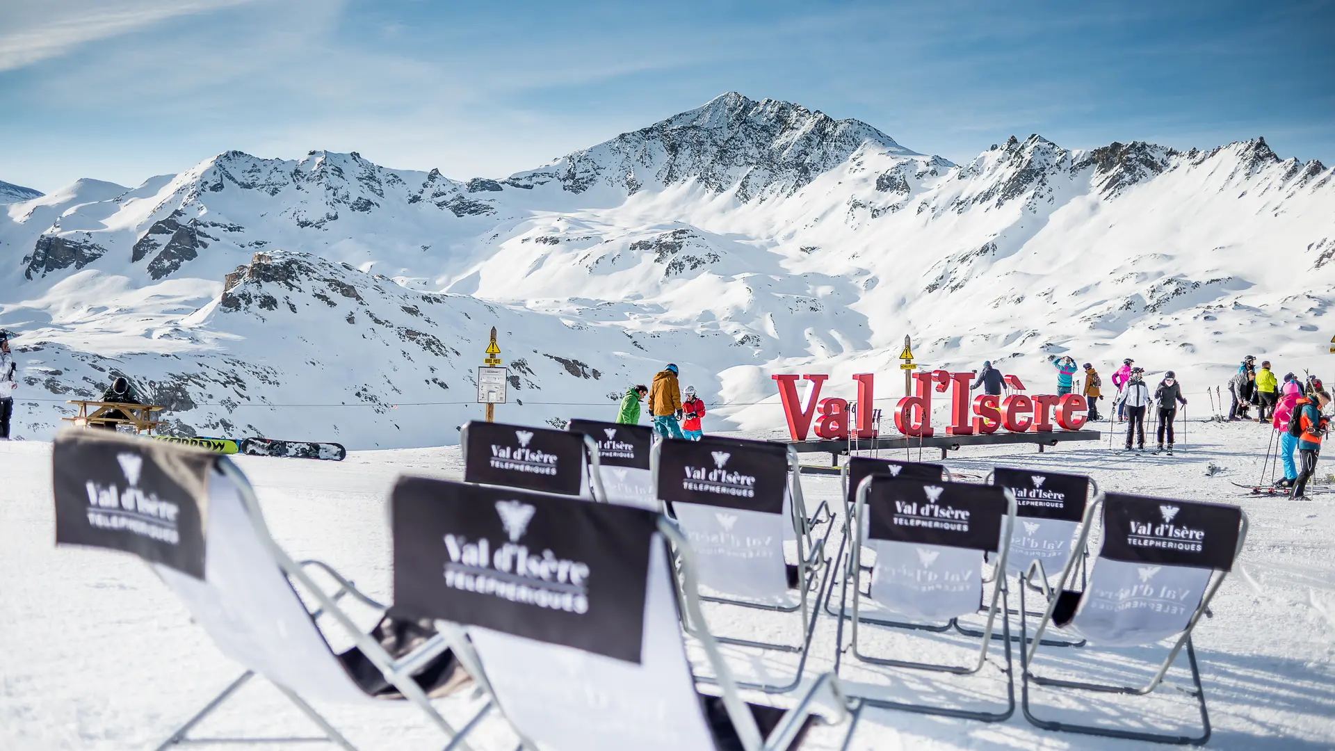 Lettres Val d'Isère au sommet de Grand-Pré