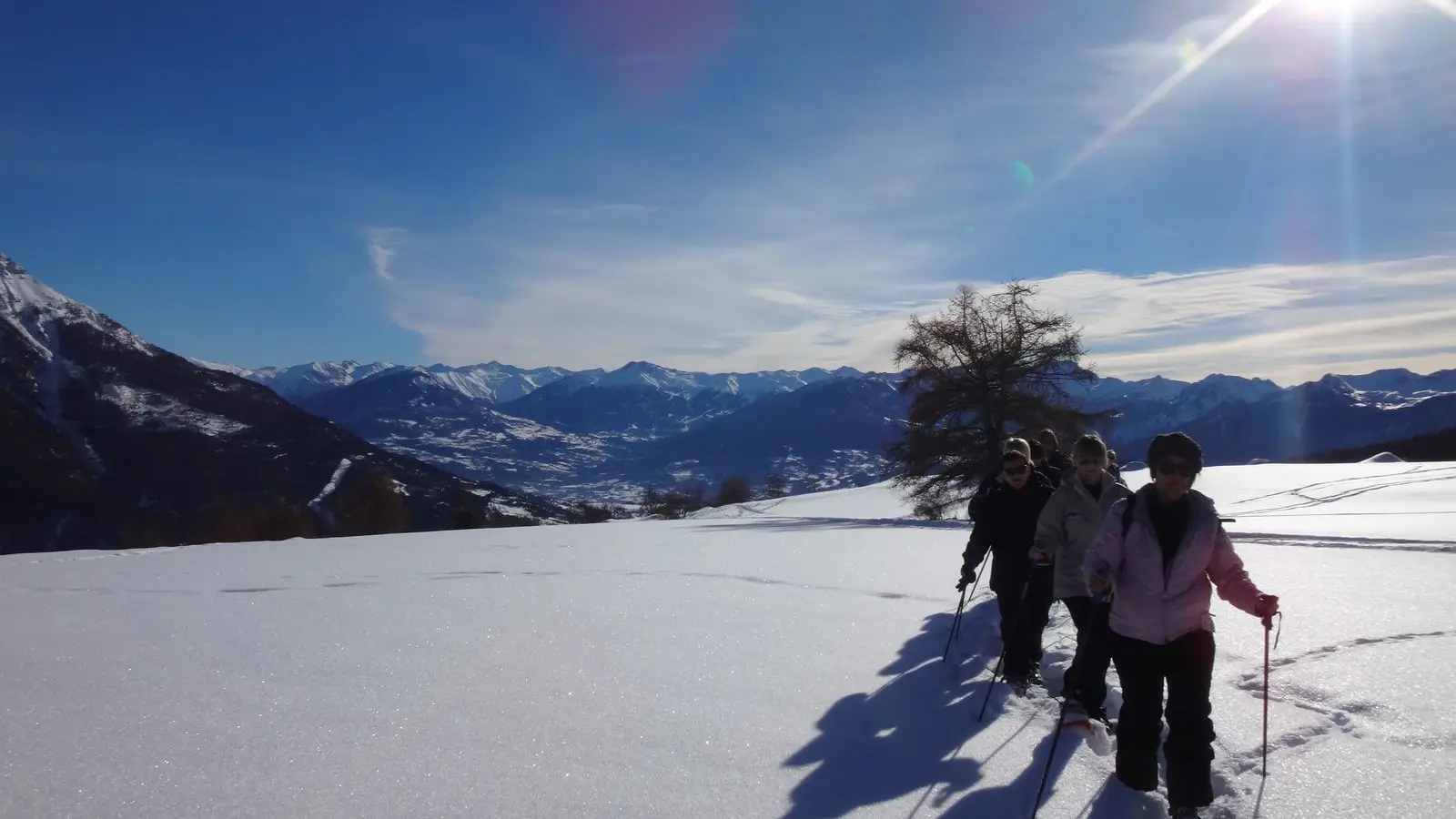 Sortie neige Réallon