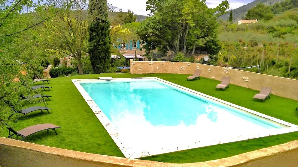 Bastide la Lézardière piscine