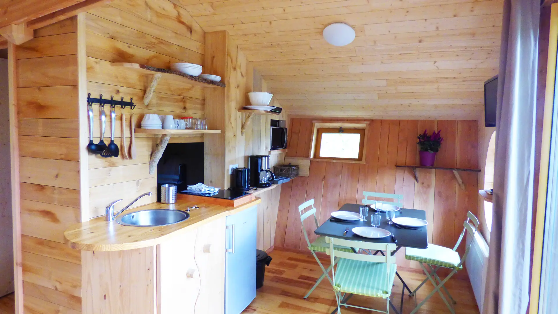 Cabanes et lodges du Belvédère