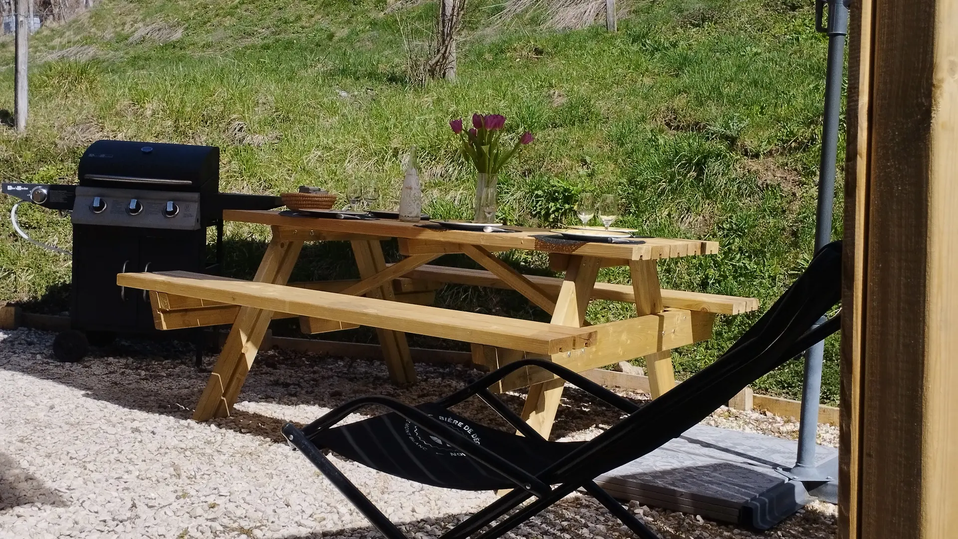 La terrasse au calme