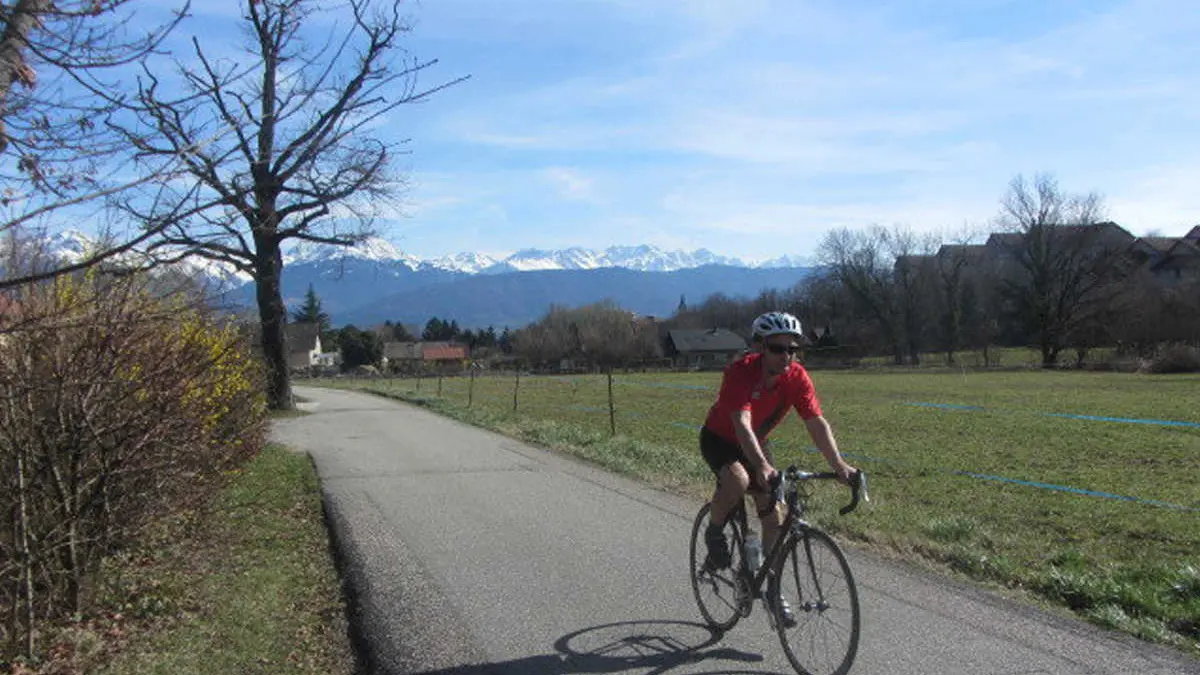 Voies cyclables sur place