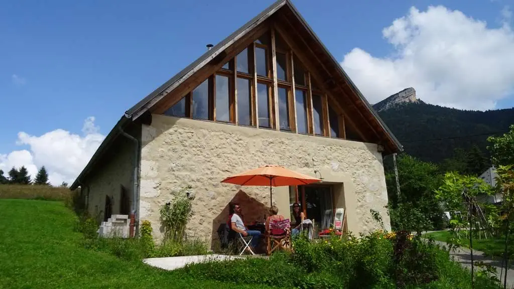 façade sud et terrasse