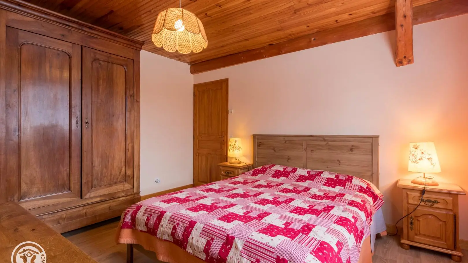 Chambre 3 avec 1 lit 160x200cm