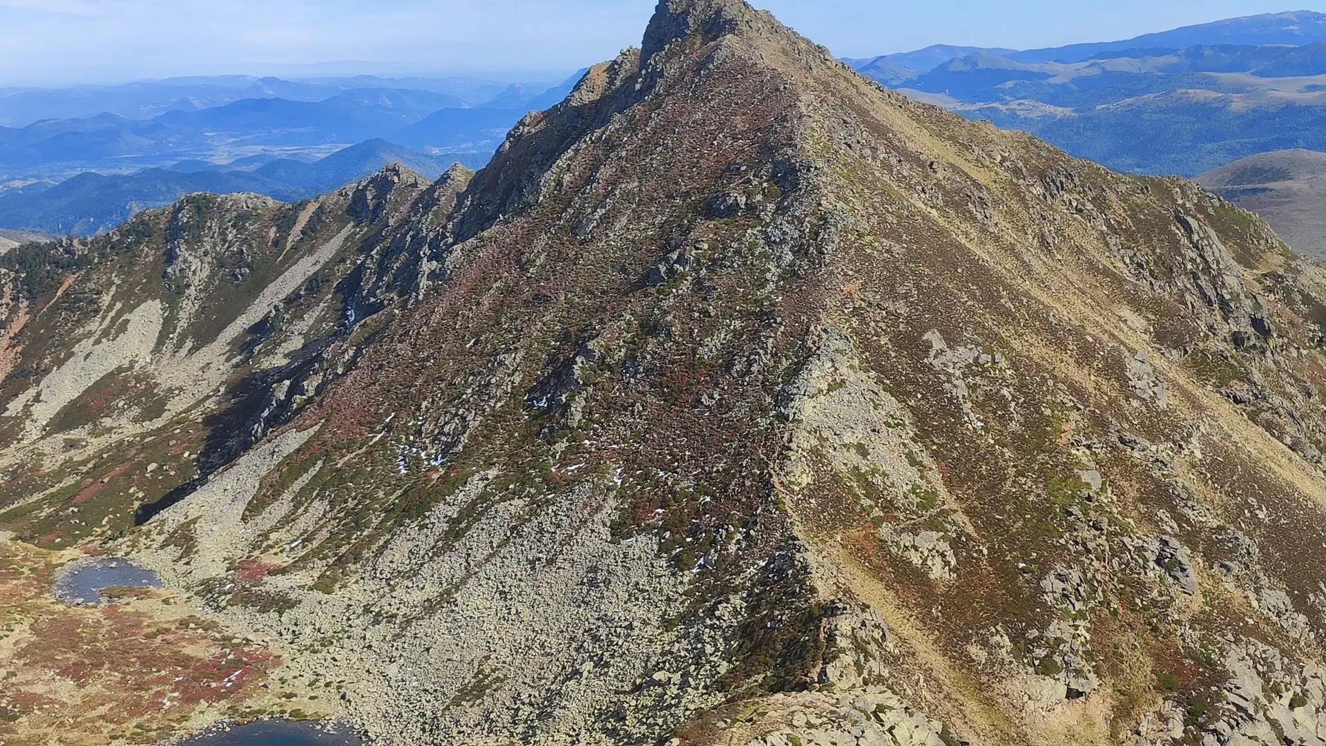 Vue sur le pic de Soularac