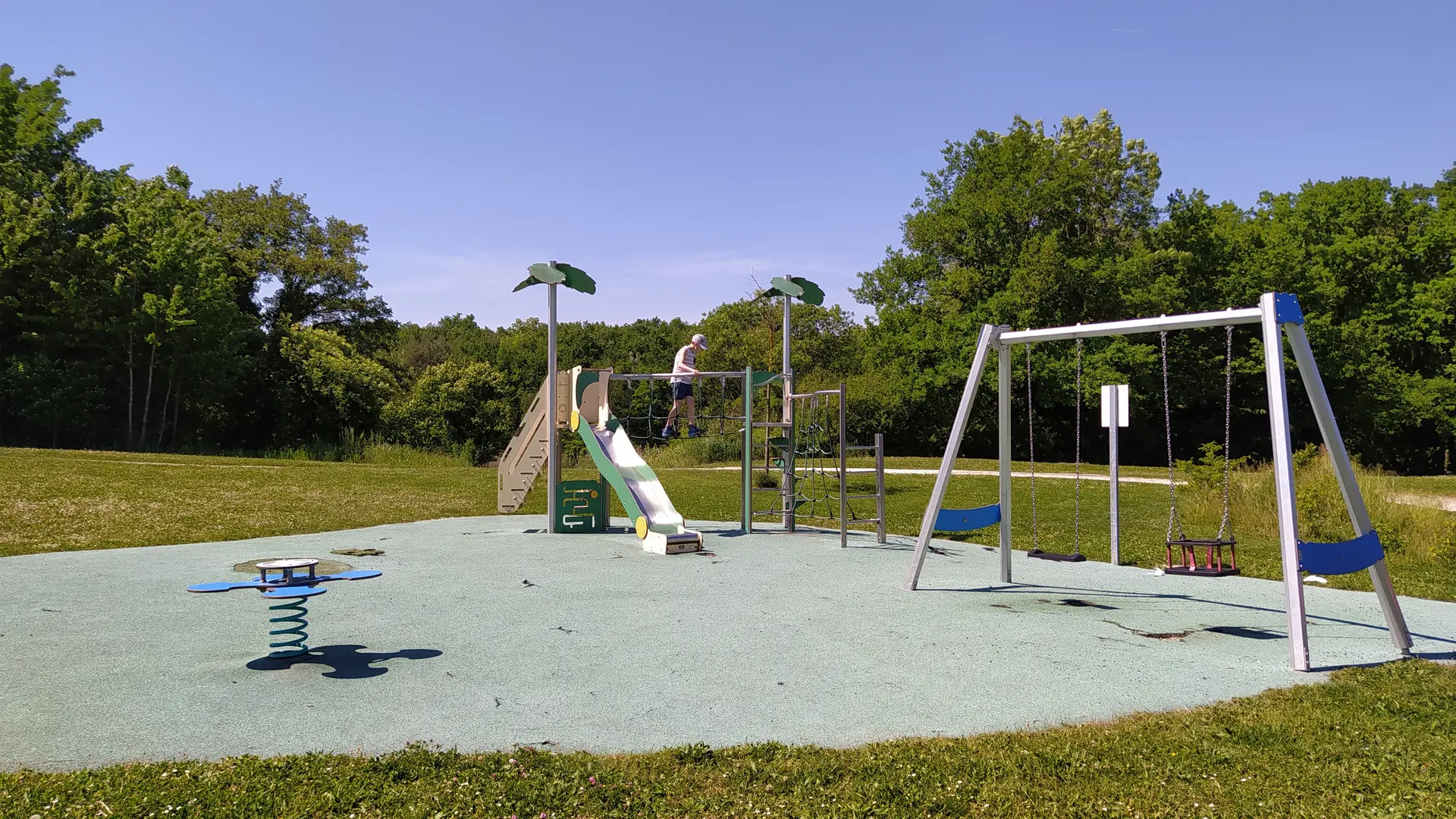 Jeux étang de Colovrex