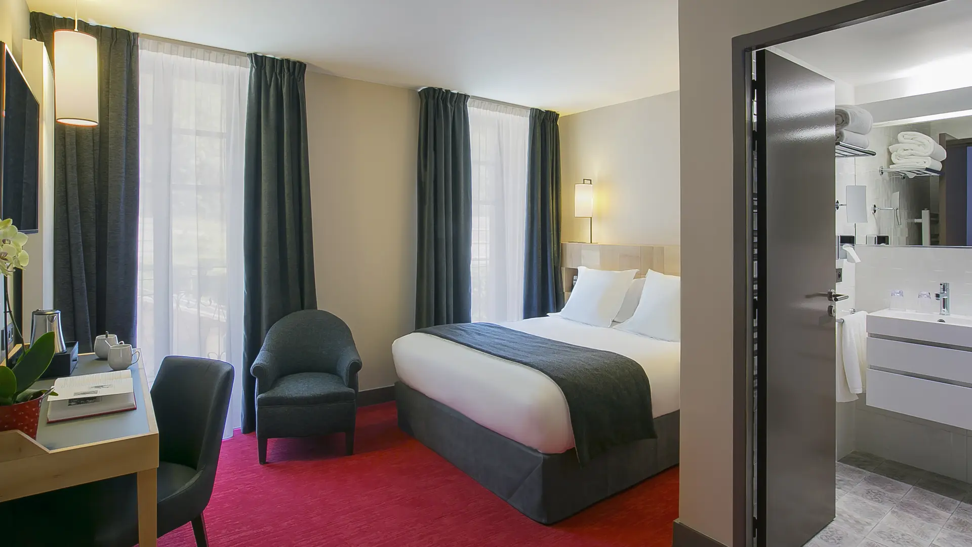 Excelsior chambre et SDB
