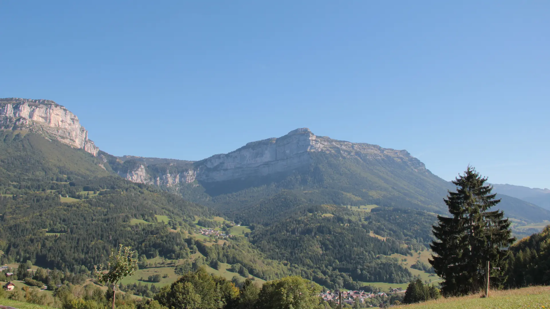 Vue depuis le chalet