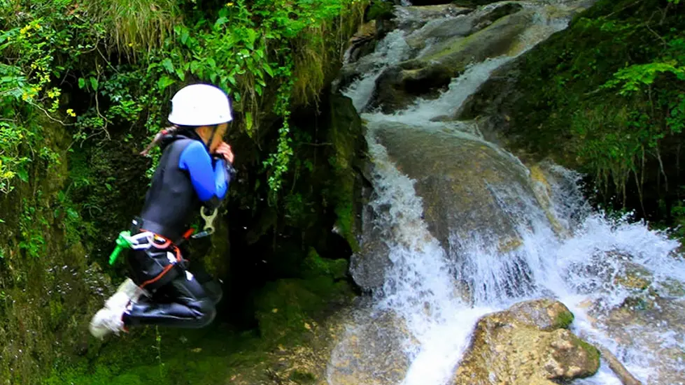 Canyoning dans le Jura à Saint Claude