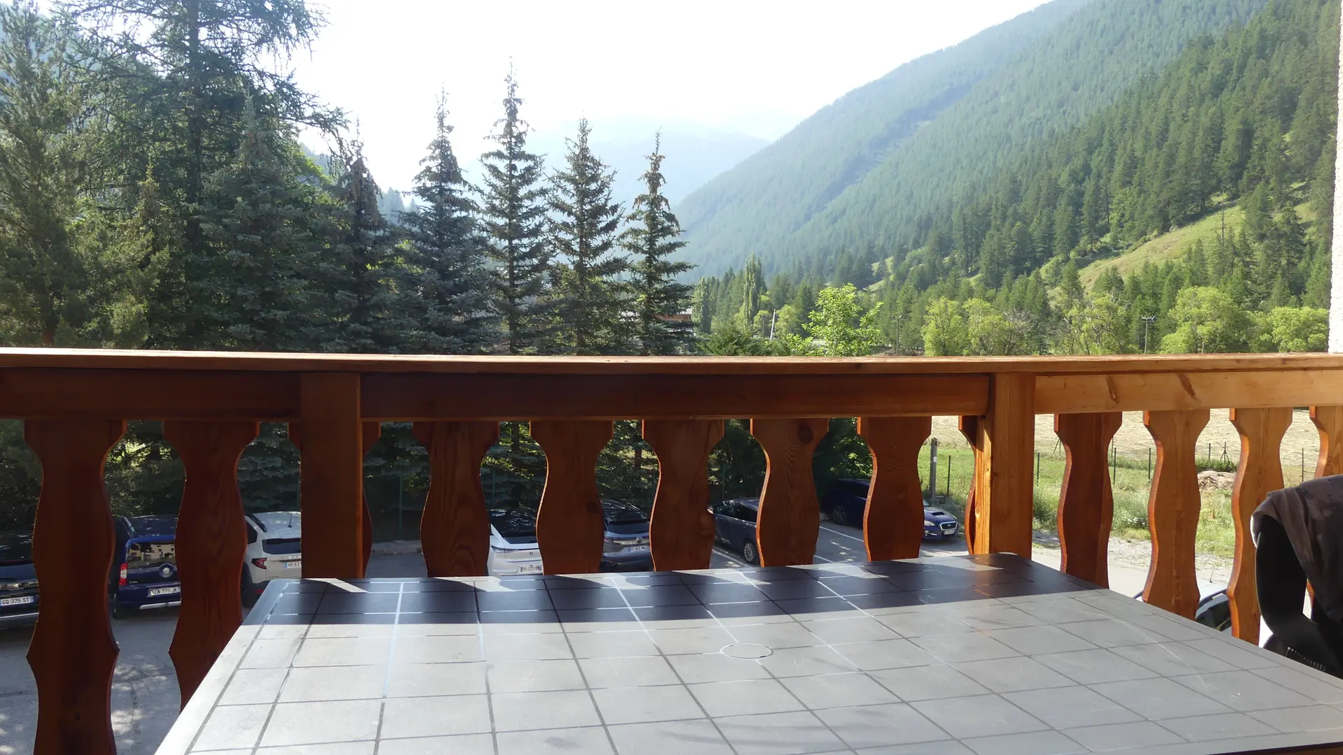 Vue extérieur balcon