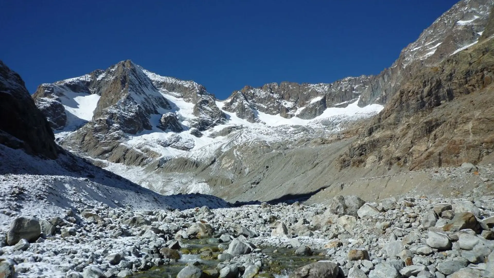 Haut vallon du Sélé à l'automne