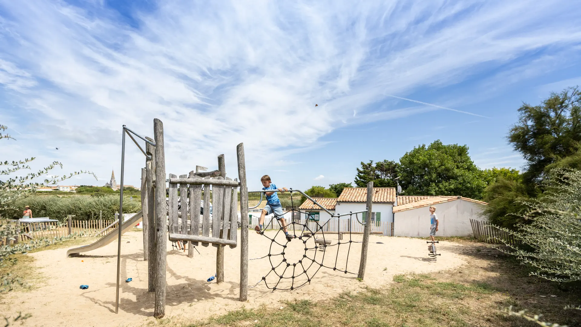 Espace de jeux en extérieur