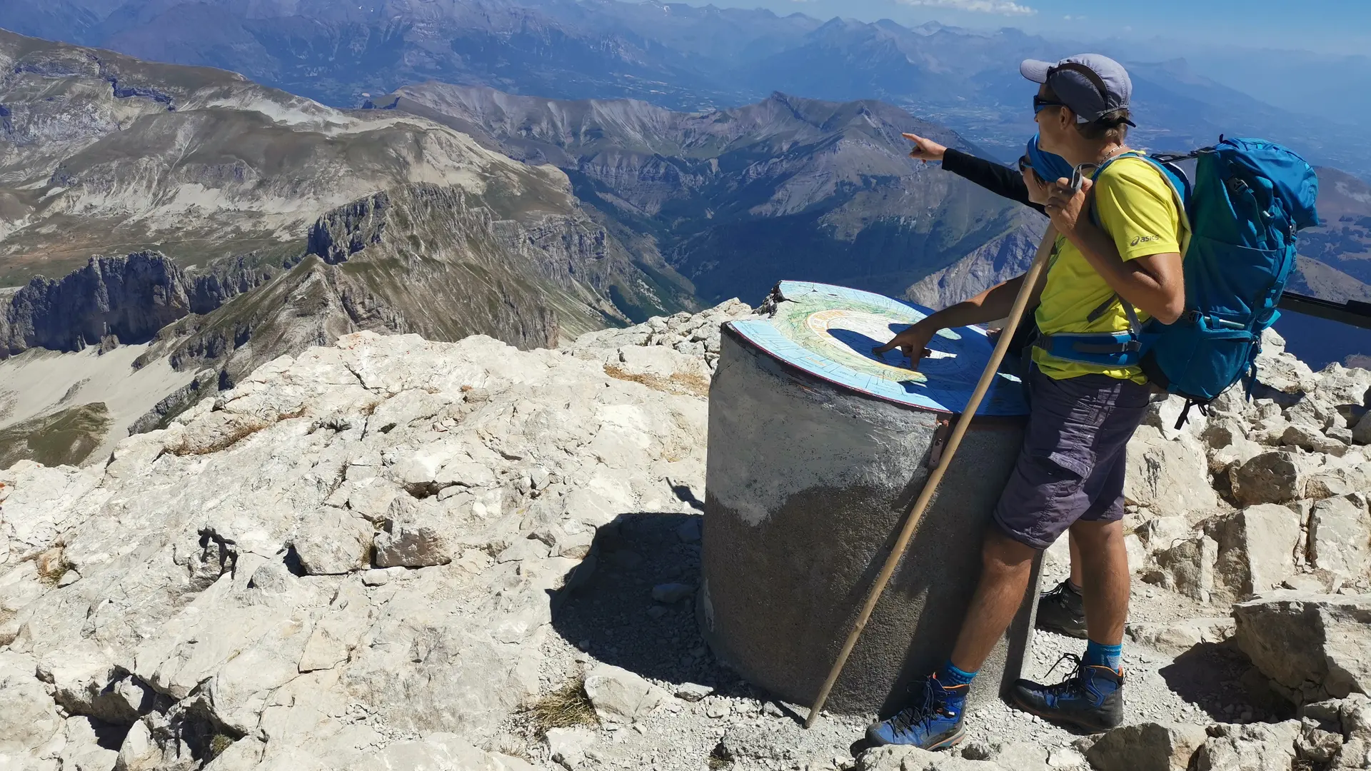 Pic de Bure depuis les Sauvas