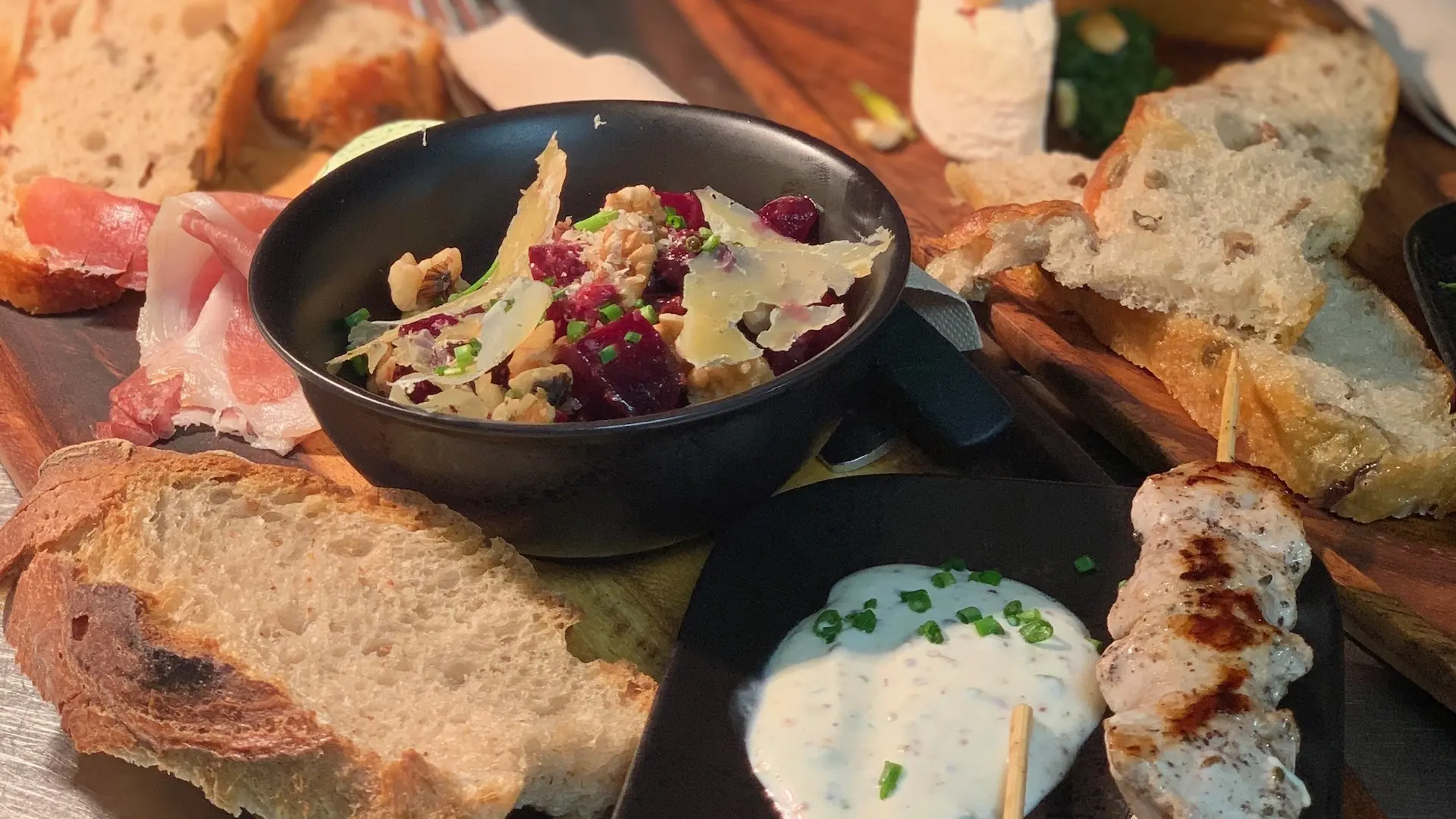 le soir : planches à composer