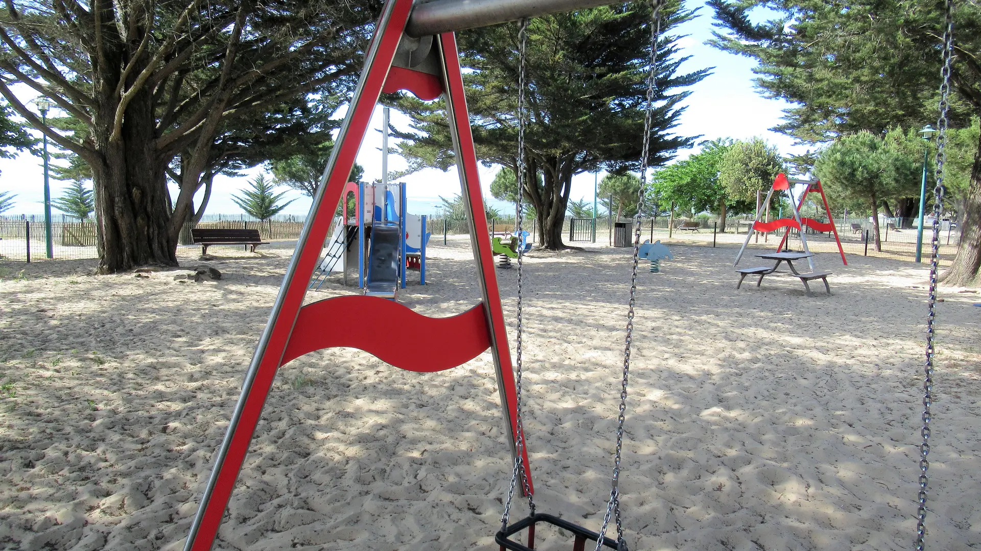 Aire de jeux plage sud