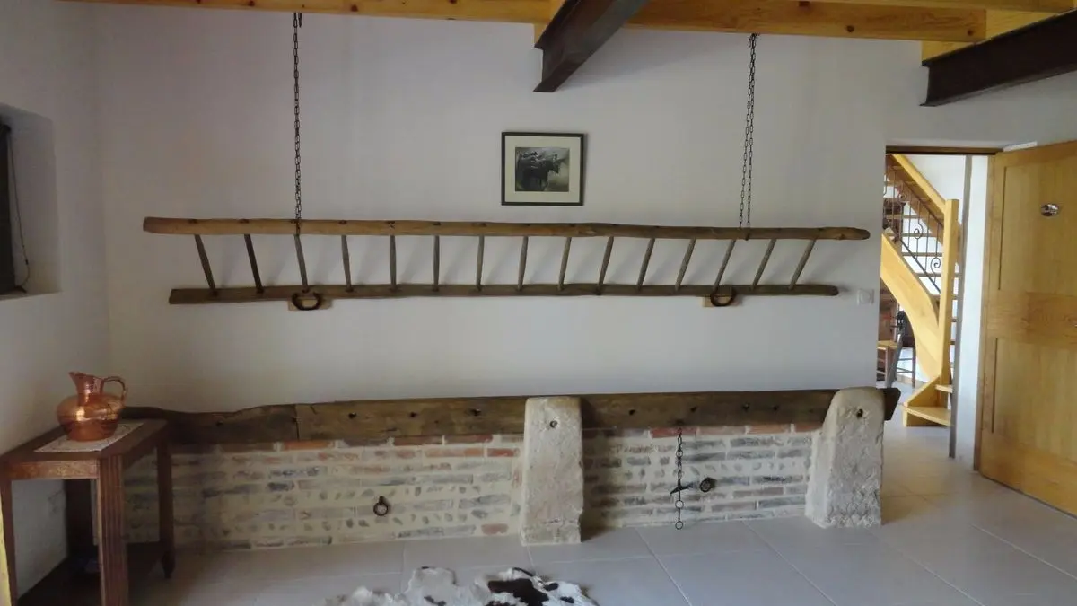 Ferme Passion Chambre Bugey - Décor Râtelier