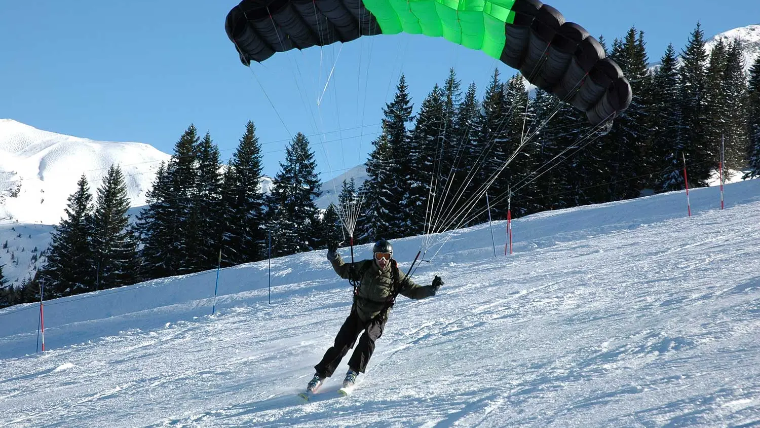 Découverte du speed-riding