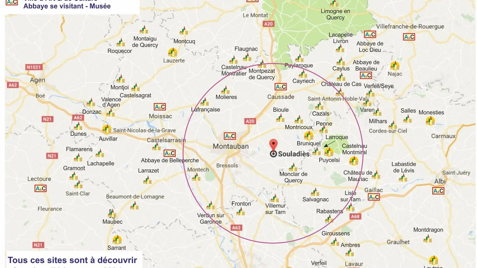 Votre carte touristique