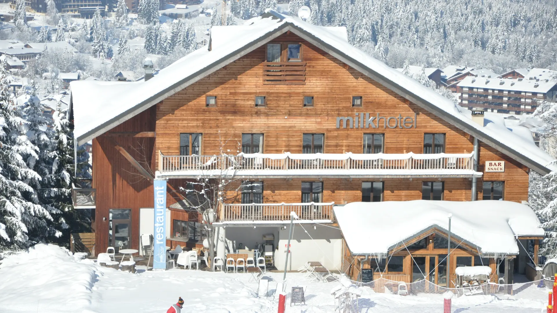 Milkhotel - L'hôtel vraiment au pied des pistes