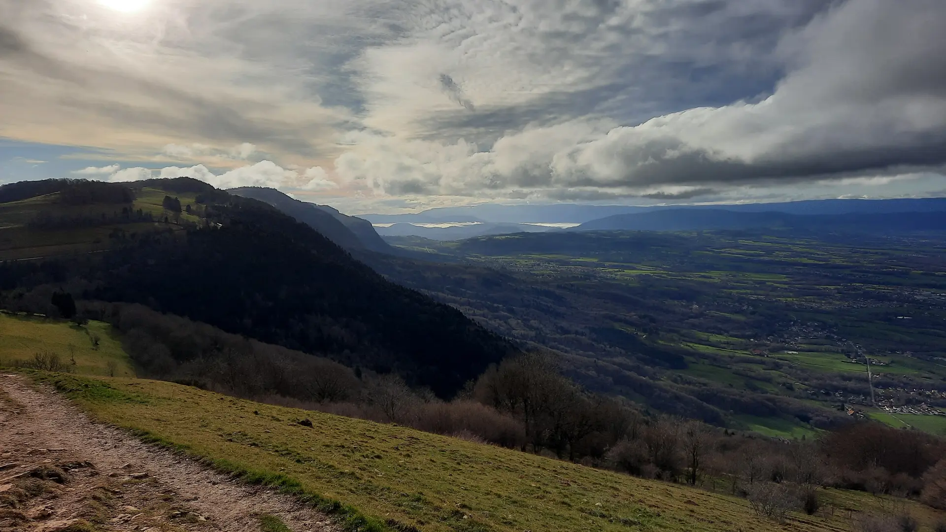 Vue depuis l'alpage des Crets