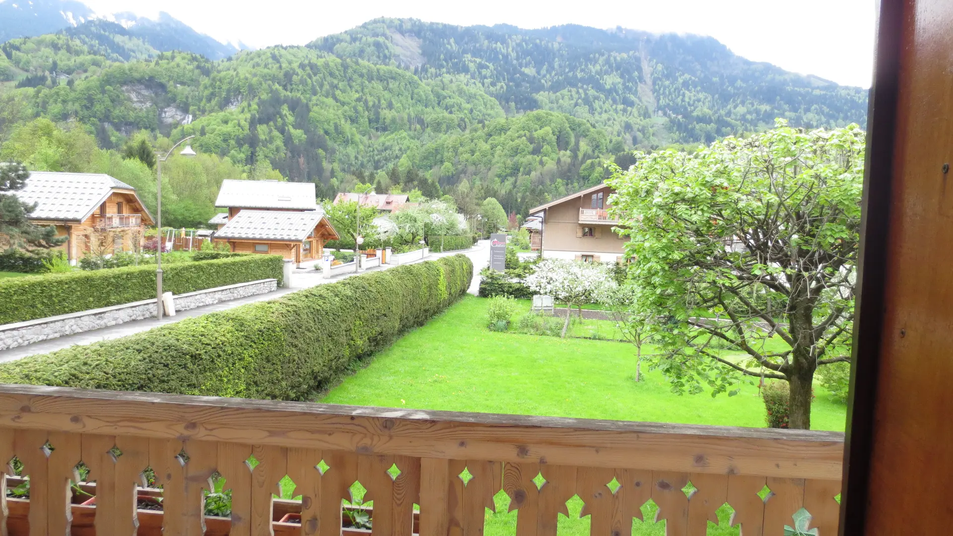 Vue du balcon