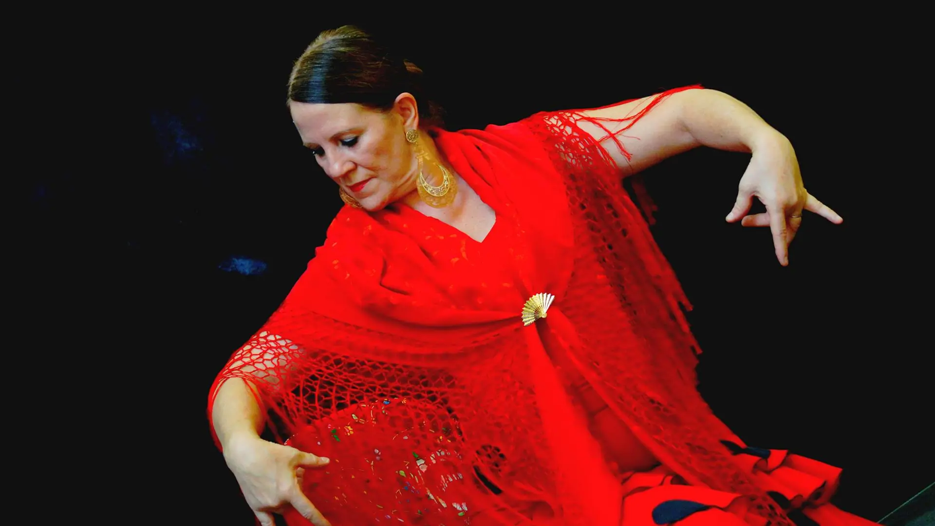 danseuse en rouge Joelle Flam