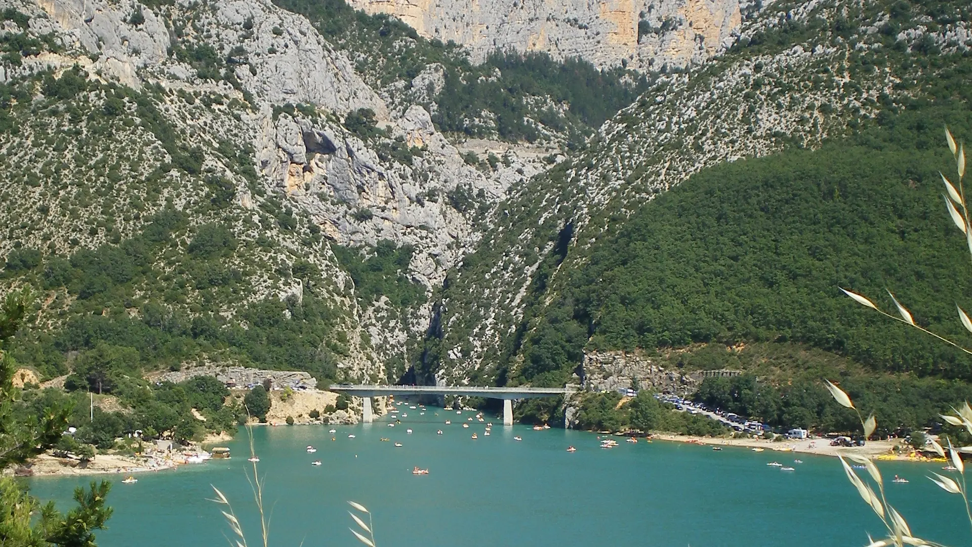 Vue sur le pont du Galetas