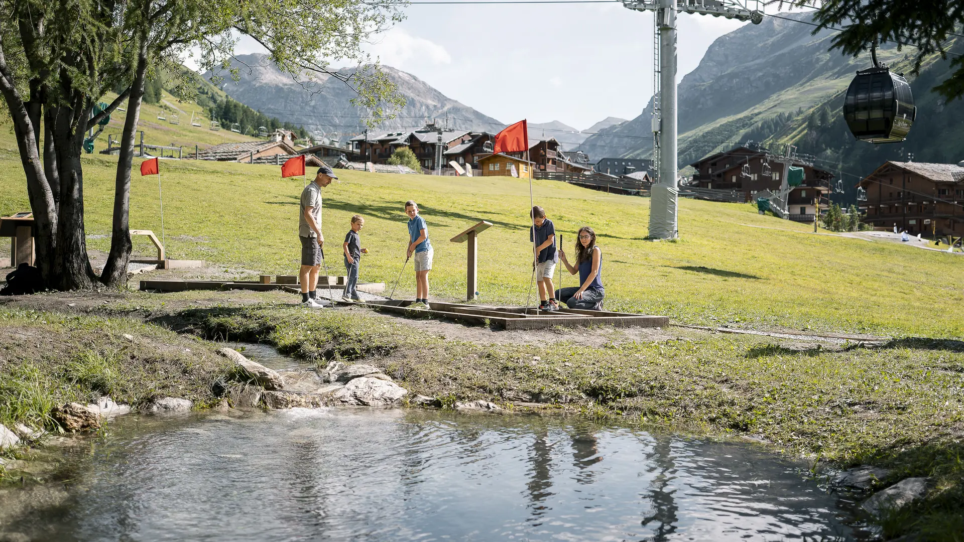 Mini golf_Val-d'Isère