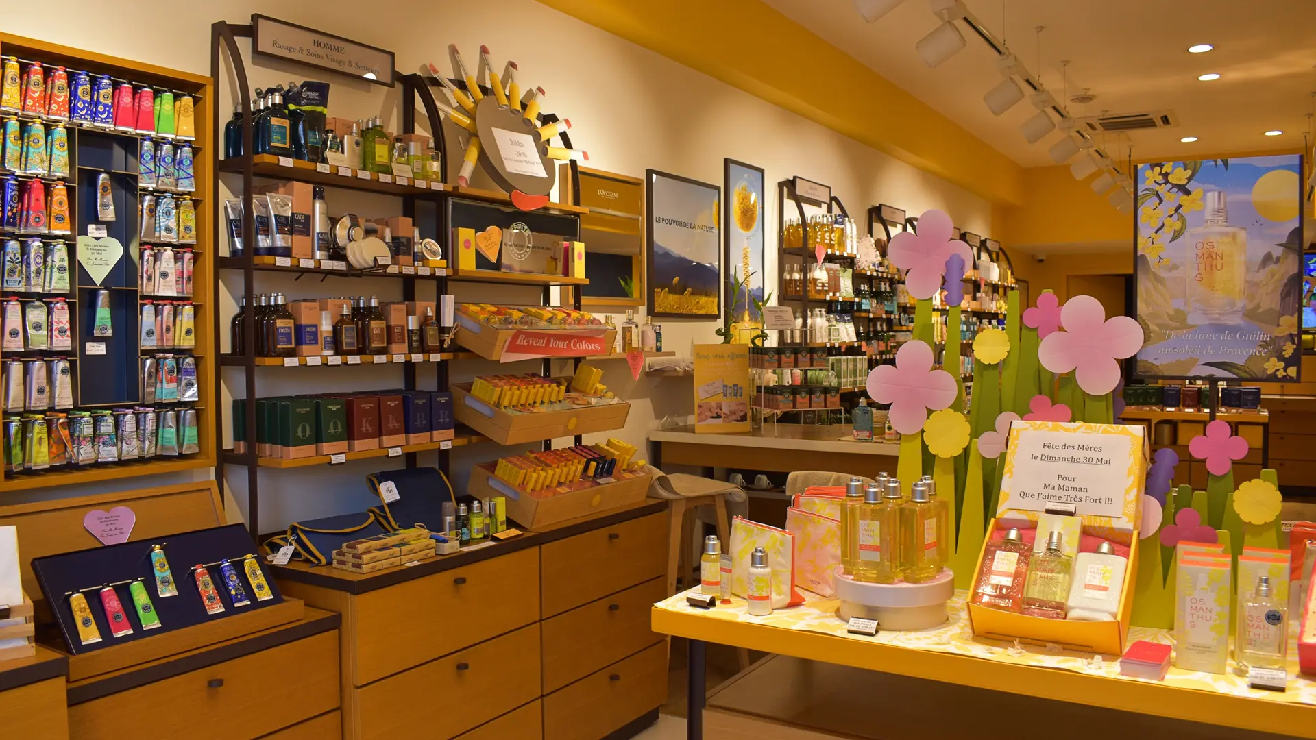 Intérieur L'Occitane Centre-Ville