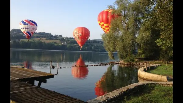 surprise au levé du soleil
