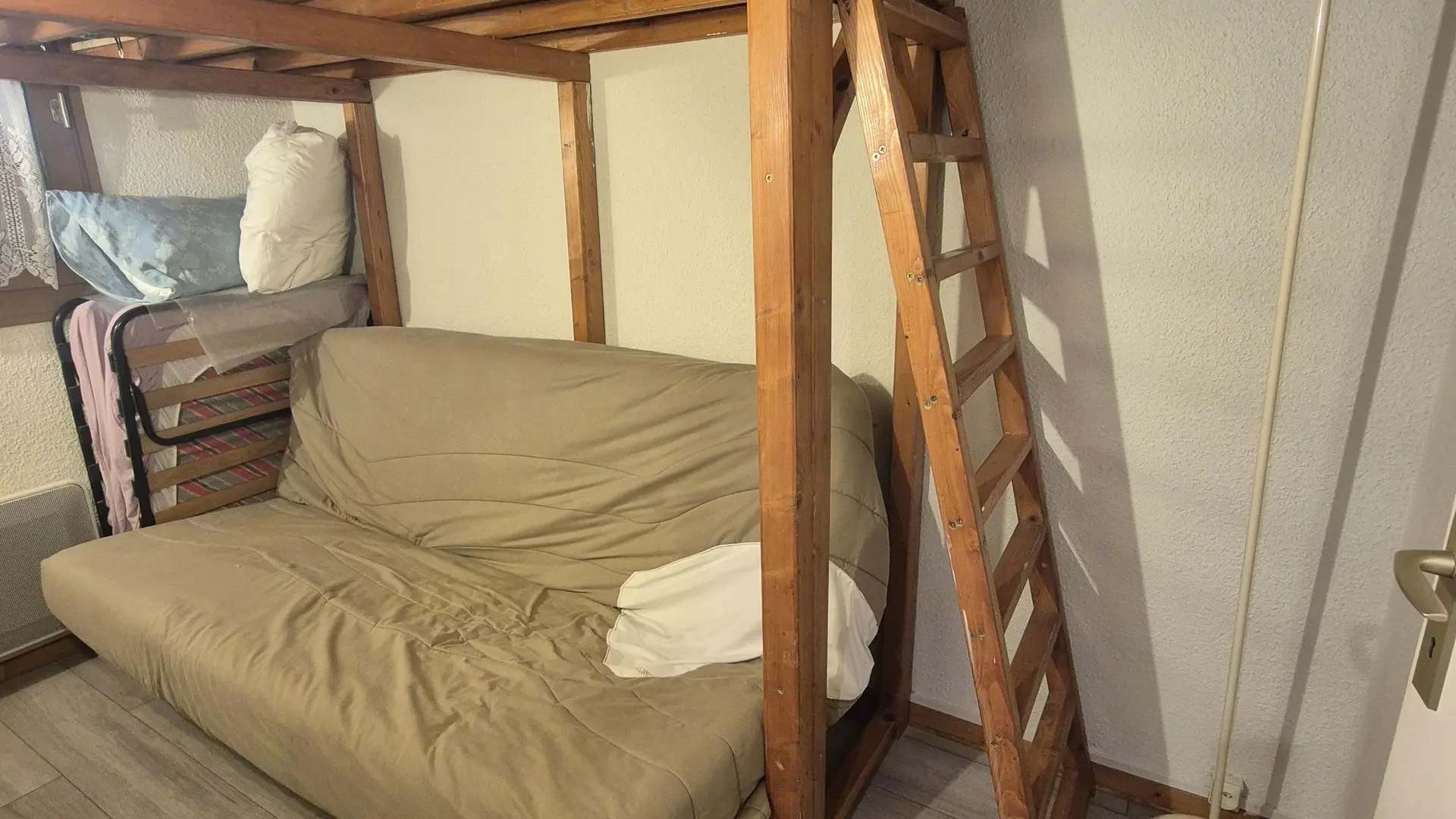 Clic clac sous mezzanine