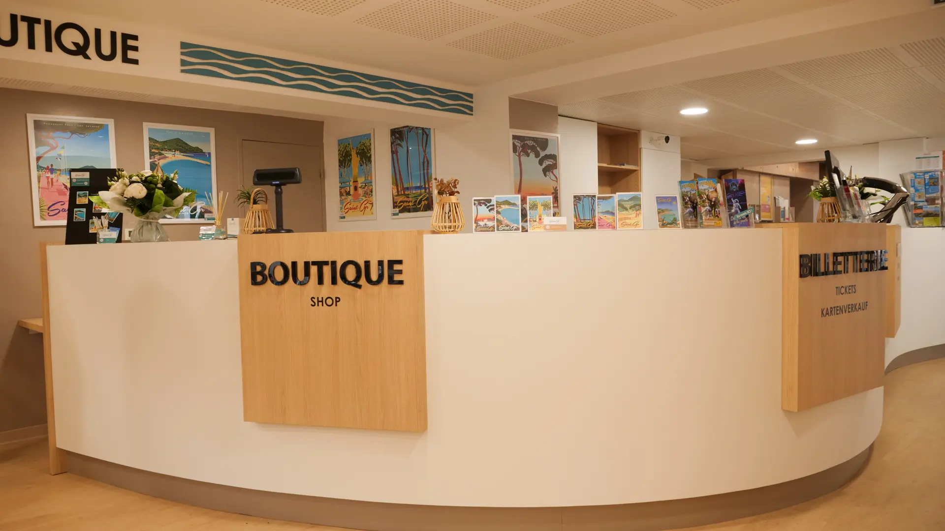 La boutique de l'Office de tourisme