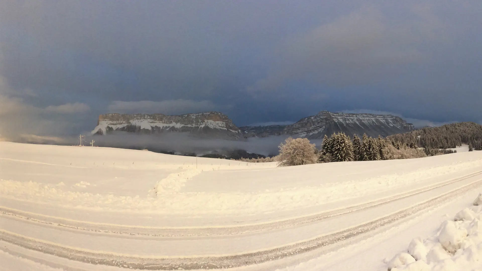 Vue panoramique depuis l'Auberge