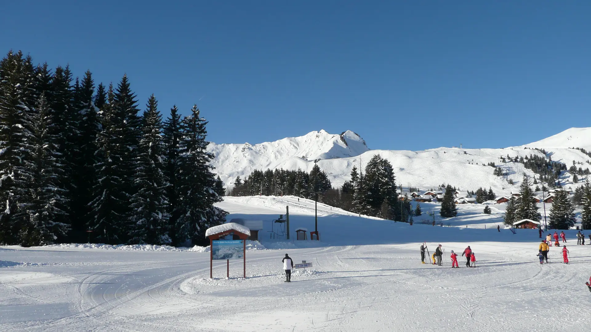 Vue de la résidence