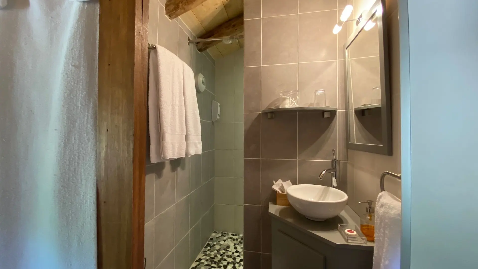 douche à l'italienne