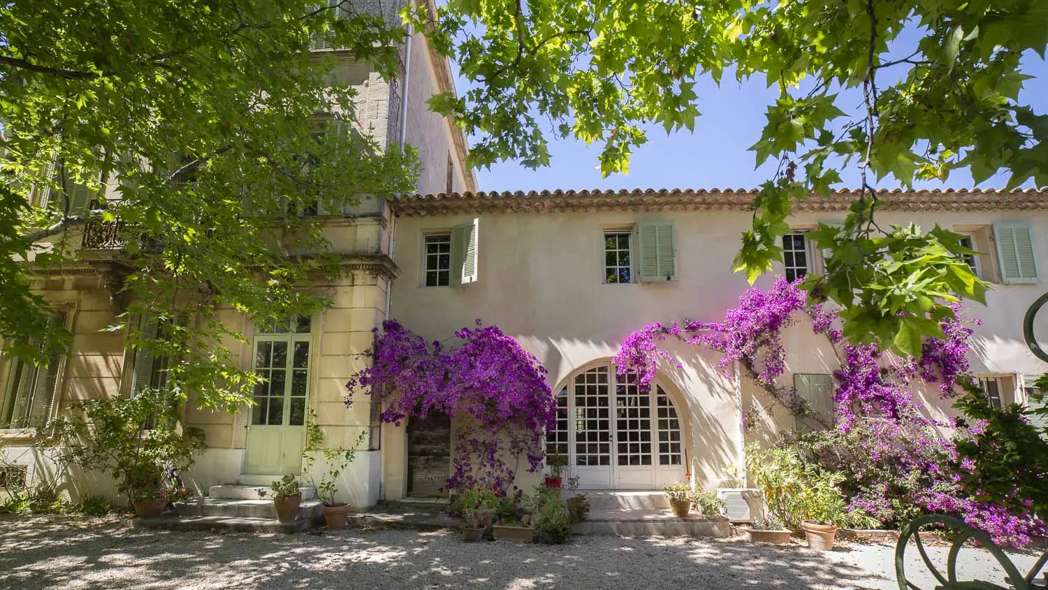 Façade de la bastide
