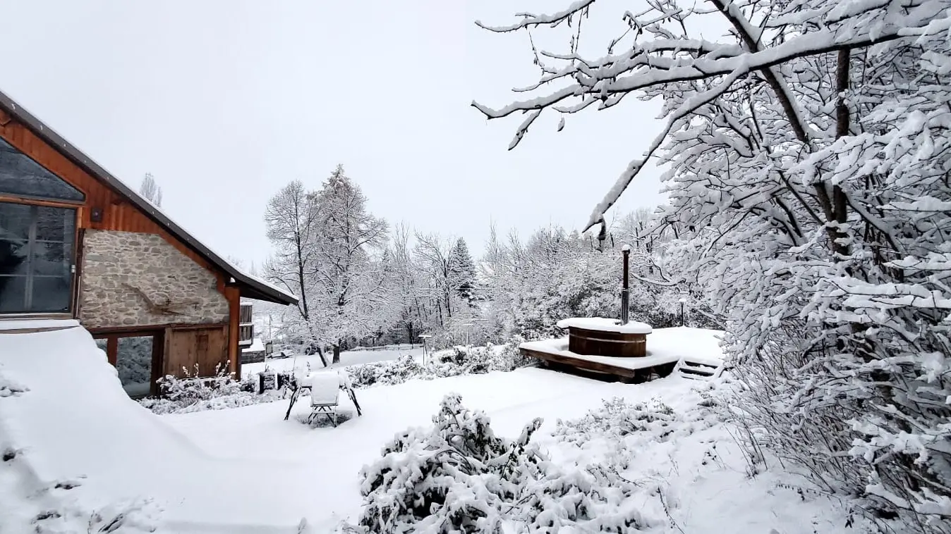 Gîte en hiver