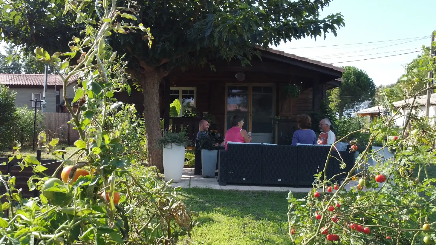 A l'heure de l'Apéro après le jeu de boules