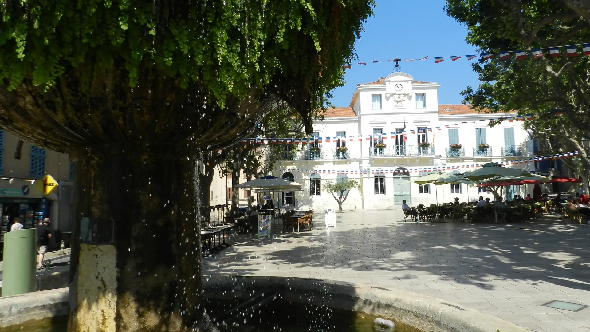 Fontaine moussue